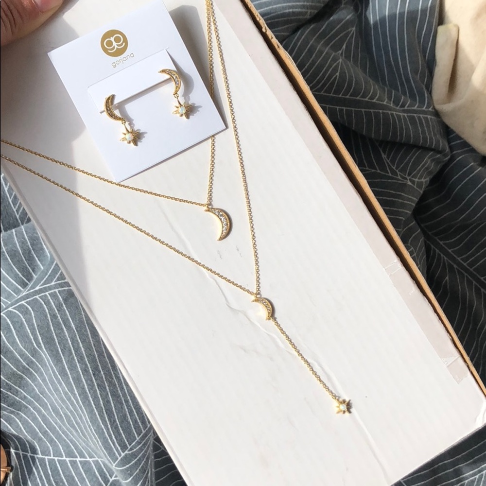 Gorjana moon and stars collection - New